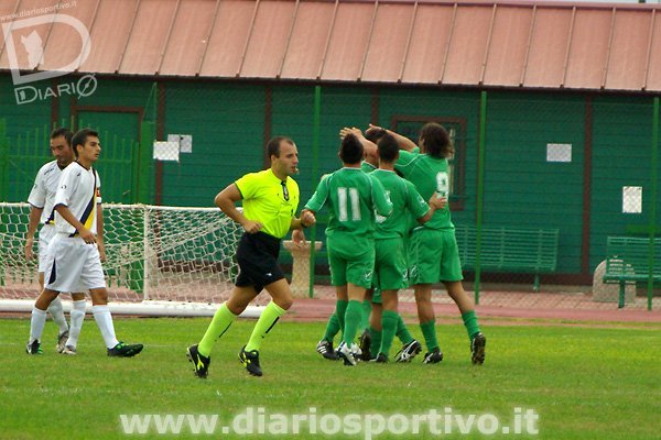 Vincenzo Palumbo ringrazia Ibba per l'assist